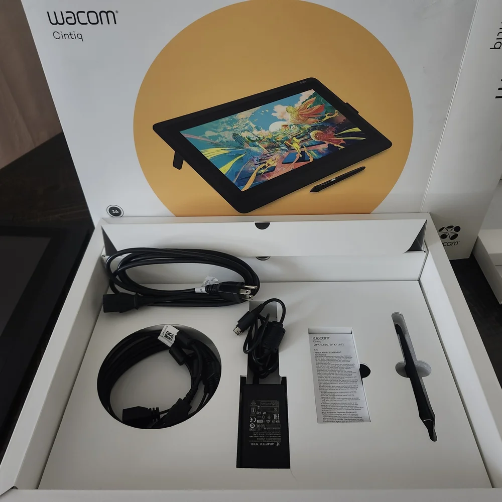 Black Tablet with Stylus